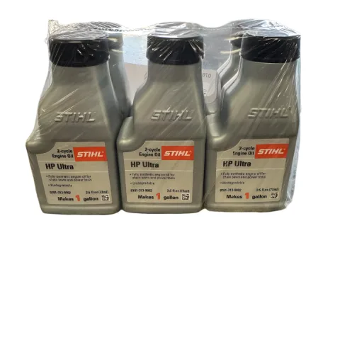 STIHL HP Ultra 2-Cycle Engine Oil 6 Pack – 2.6 oz Bottles – 50:1 Mix