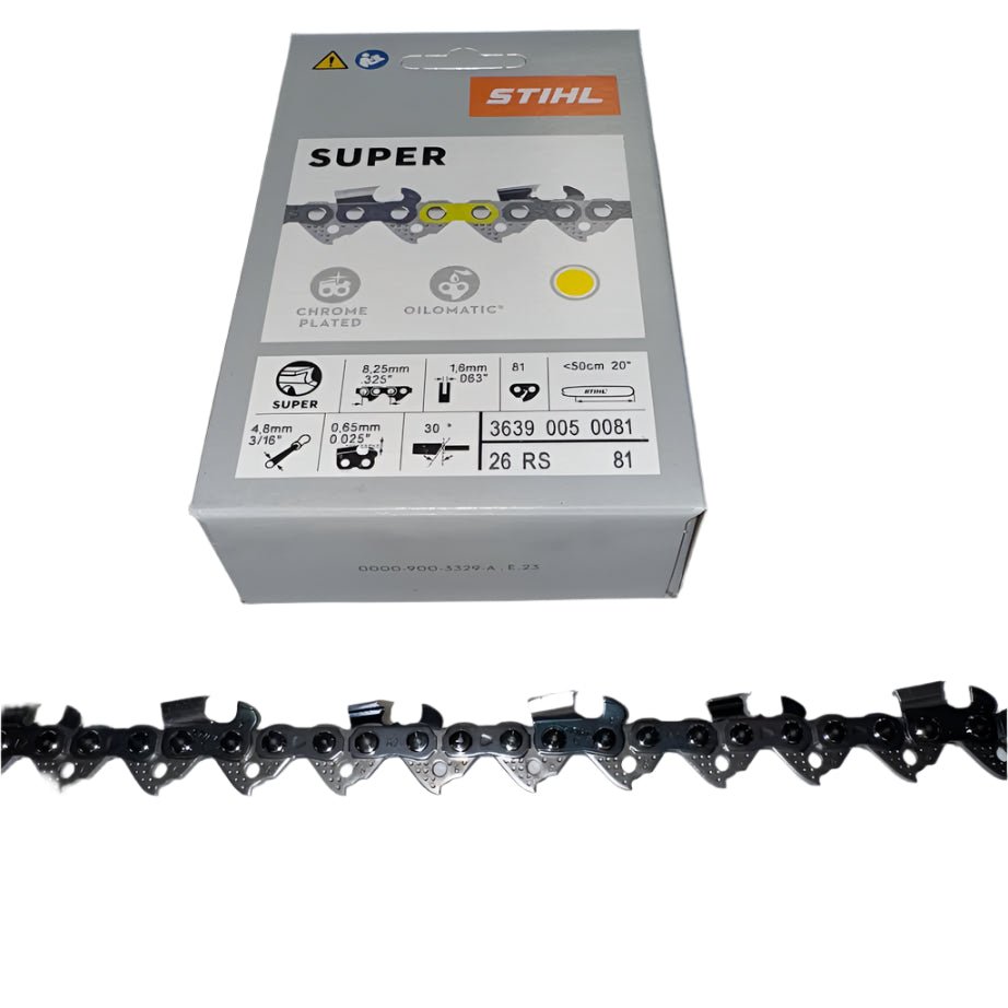 STIHL 26RS 81 20" Chainsaw Chain OEM – 3639-005-0081