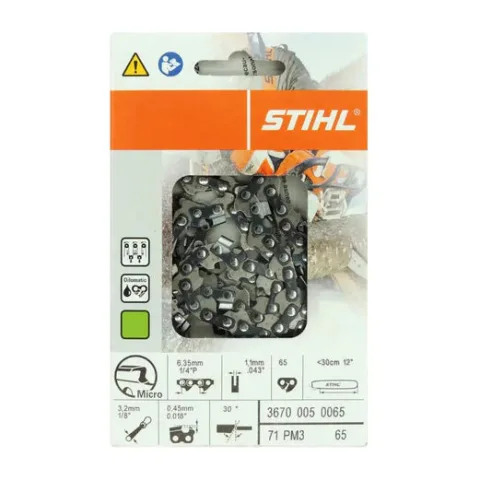 STIHL 3670 005 0065 12" Micro 3 71PM3 65e
