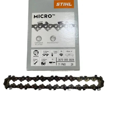 STIHL GTA 26 Chain OEM – 3670 005 0028 – 1/4" Picco 28 Drive Links