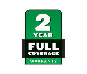 2-Year Full Warranty